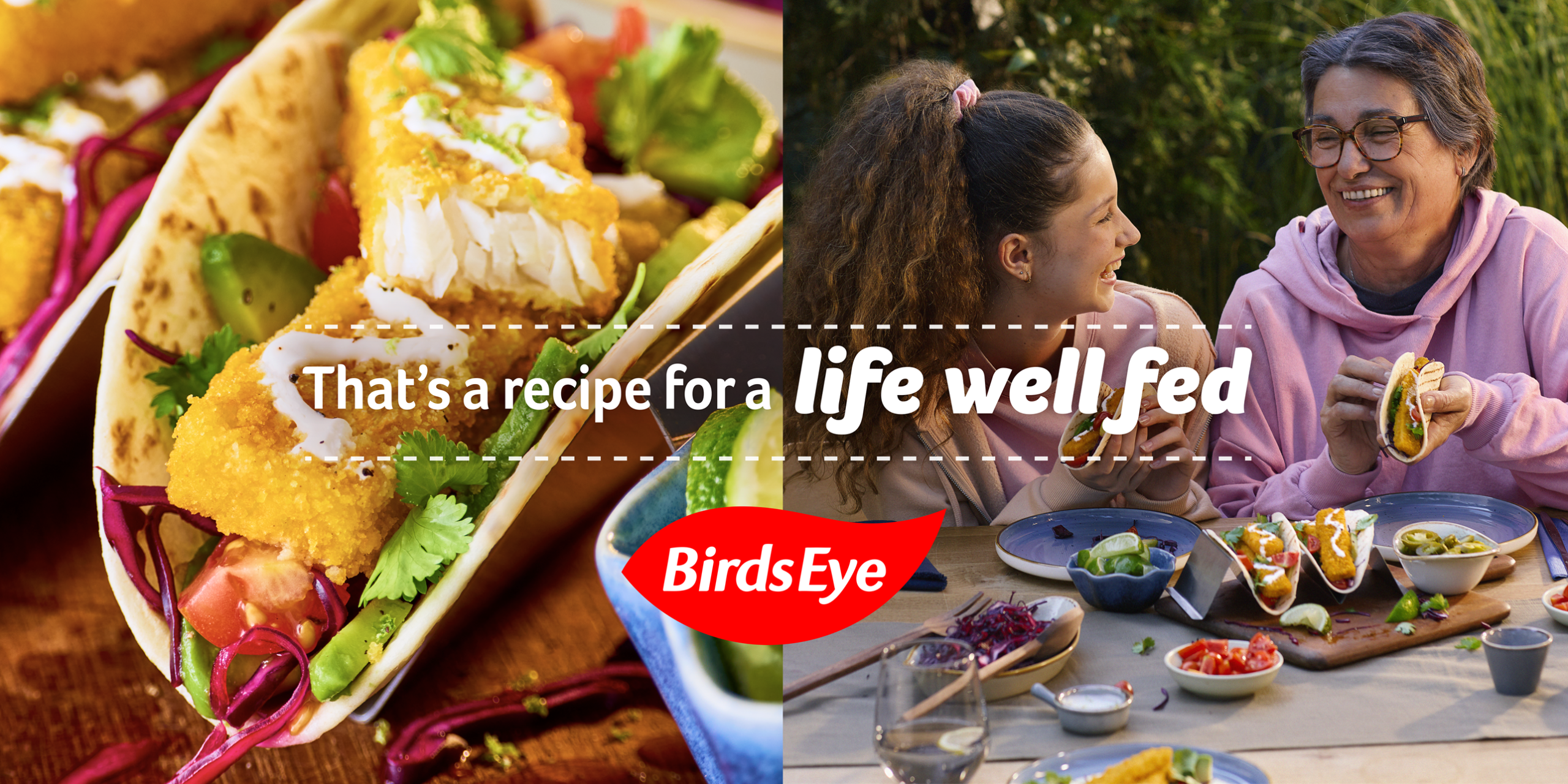 Claire Petzal worked on a campaign for Birds Eye