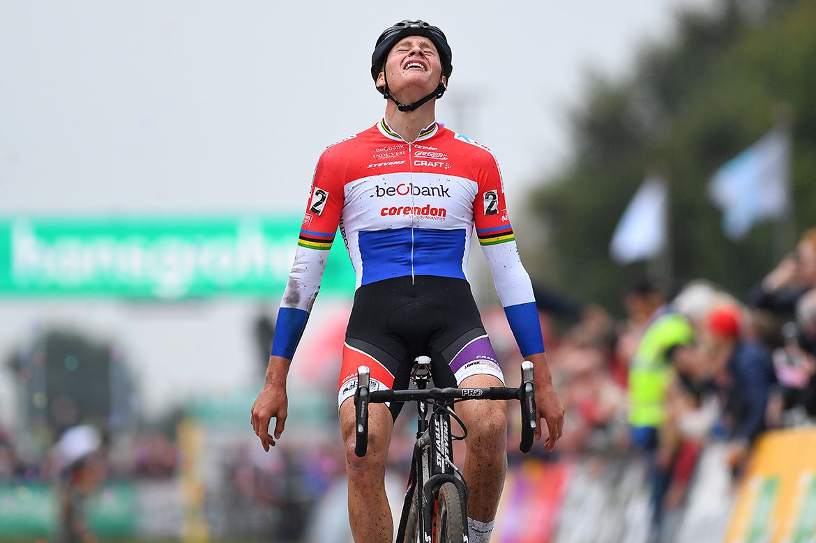 Mathieu Van der Poel (Beobank-Corendon) claimed a hard-fought win in Gieten