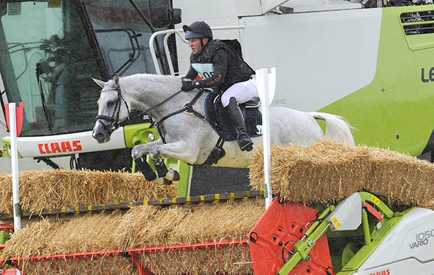Warren Lamperd (AUS) riding SILVIA in the CIC *** during the Barbury International Horse Trials at Sharpridge Farm, Rockley, near Marlborough in Wiltshire, UK on 12 July 2015