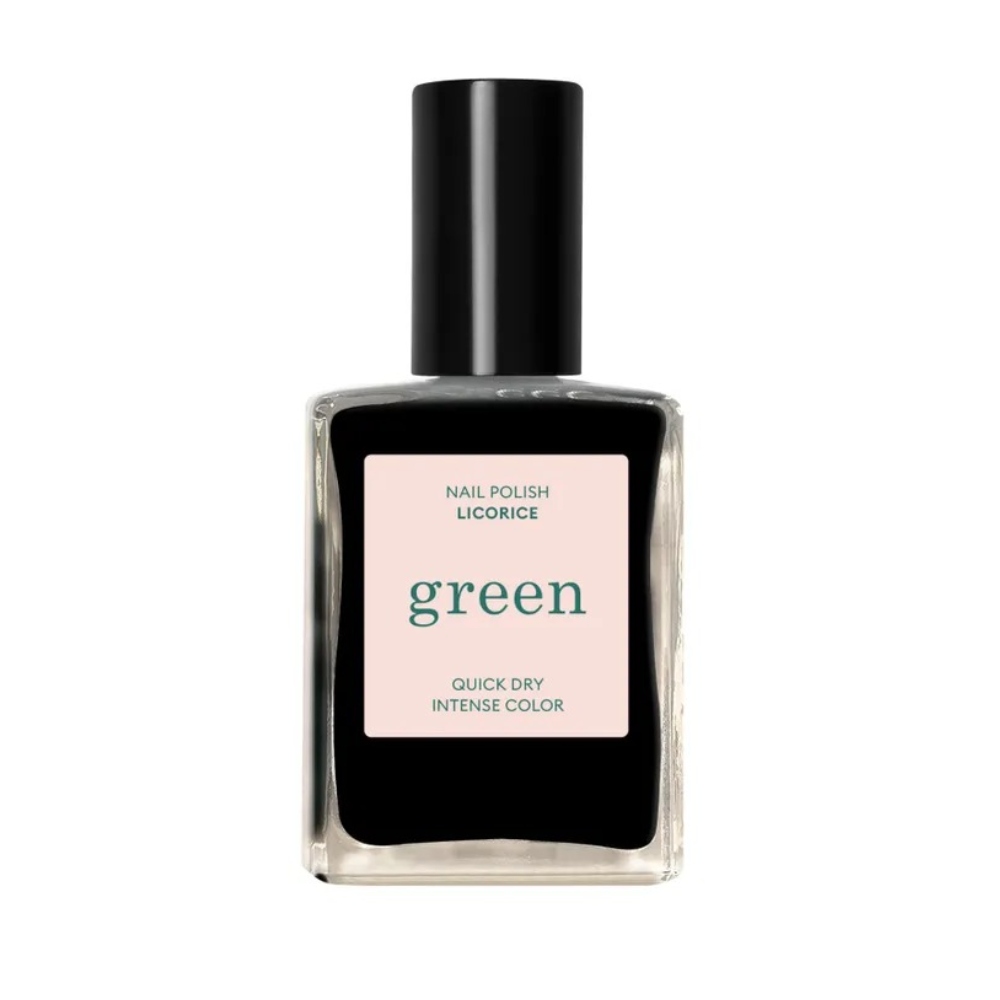 Manucurist Green Nail Polish in Licorice