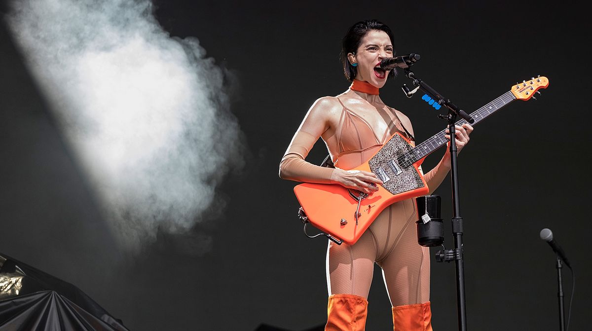 St. Vincent performs live in 2018