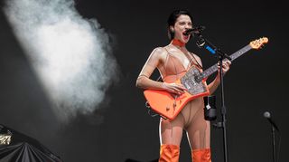St. Vincent performs live in 2018