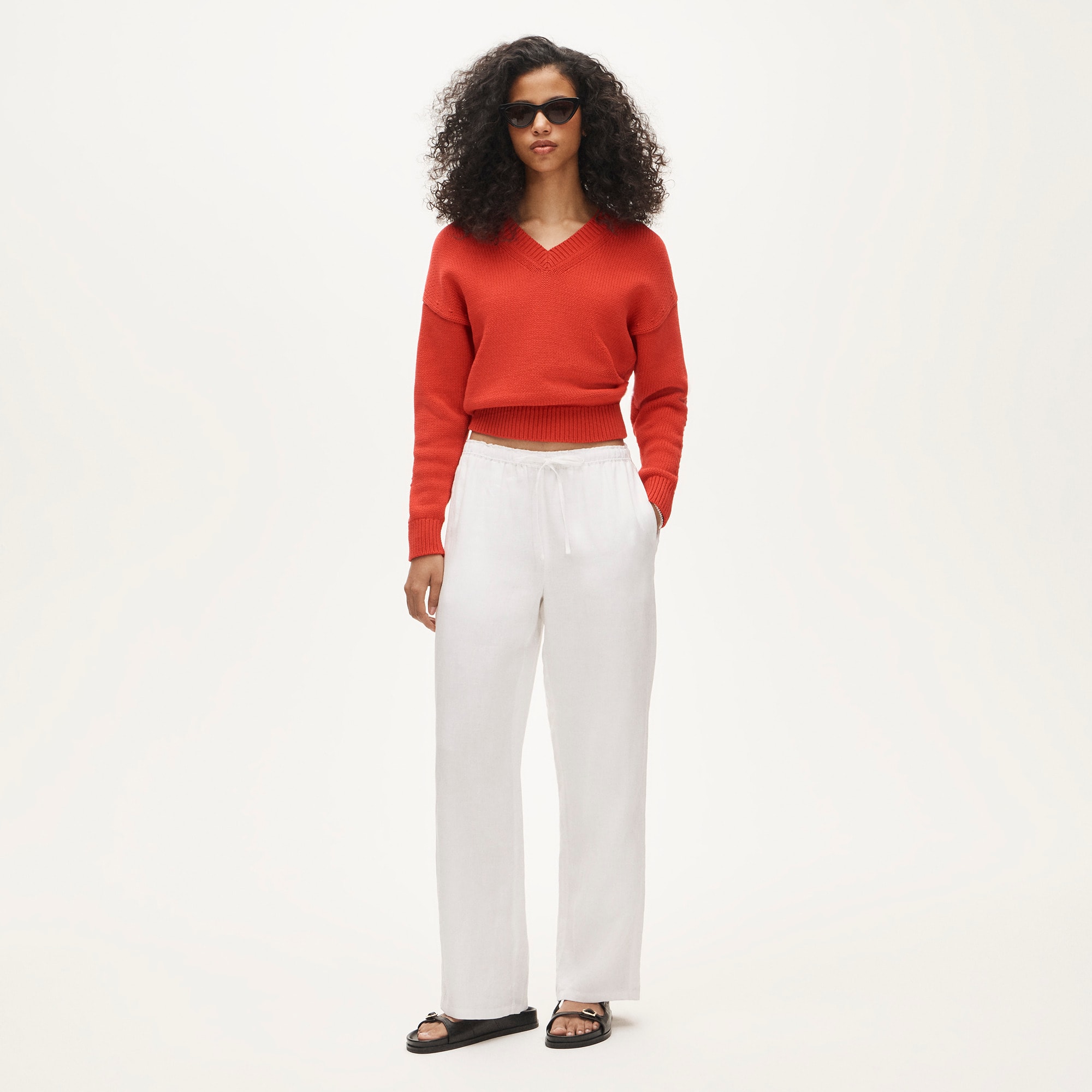 J.Crew Soleil Pant in Linen.