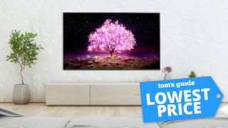 LG C1 OLED TV with a Tom's Guide deal tag