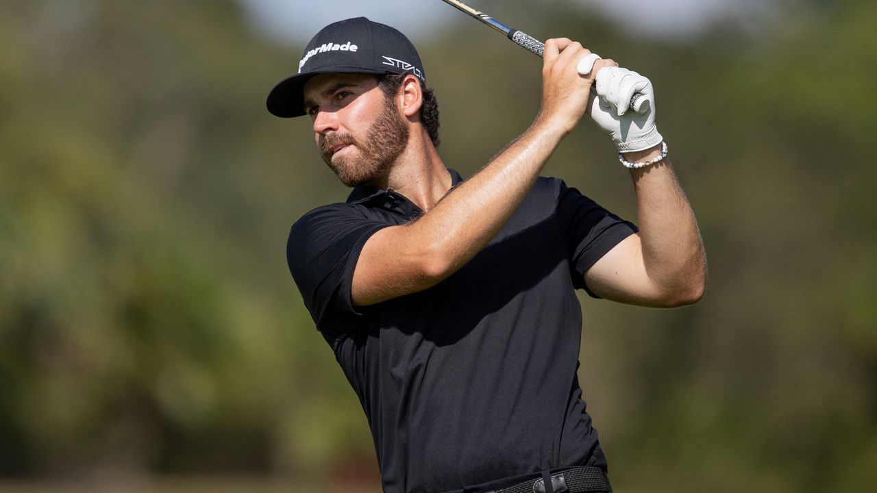 Matthew Wolff during the 2023 LIV Golf Mayakoba event