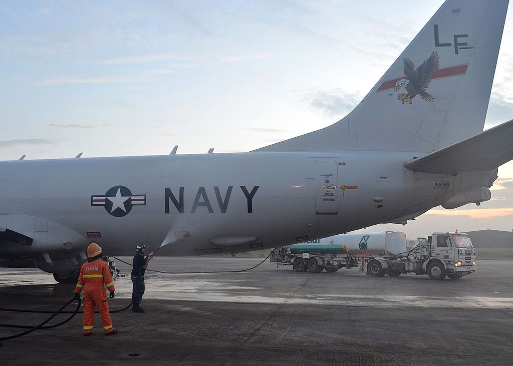 A P-8A Poseidon.