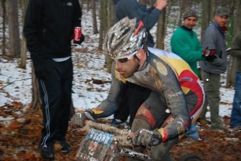 Brian Matter on the final climb