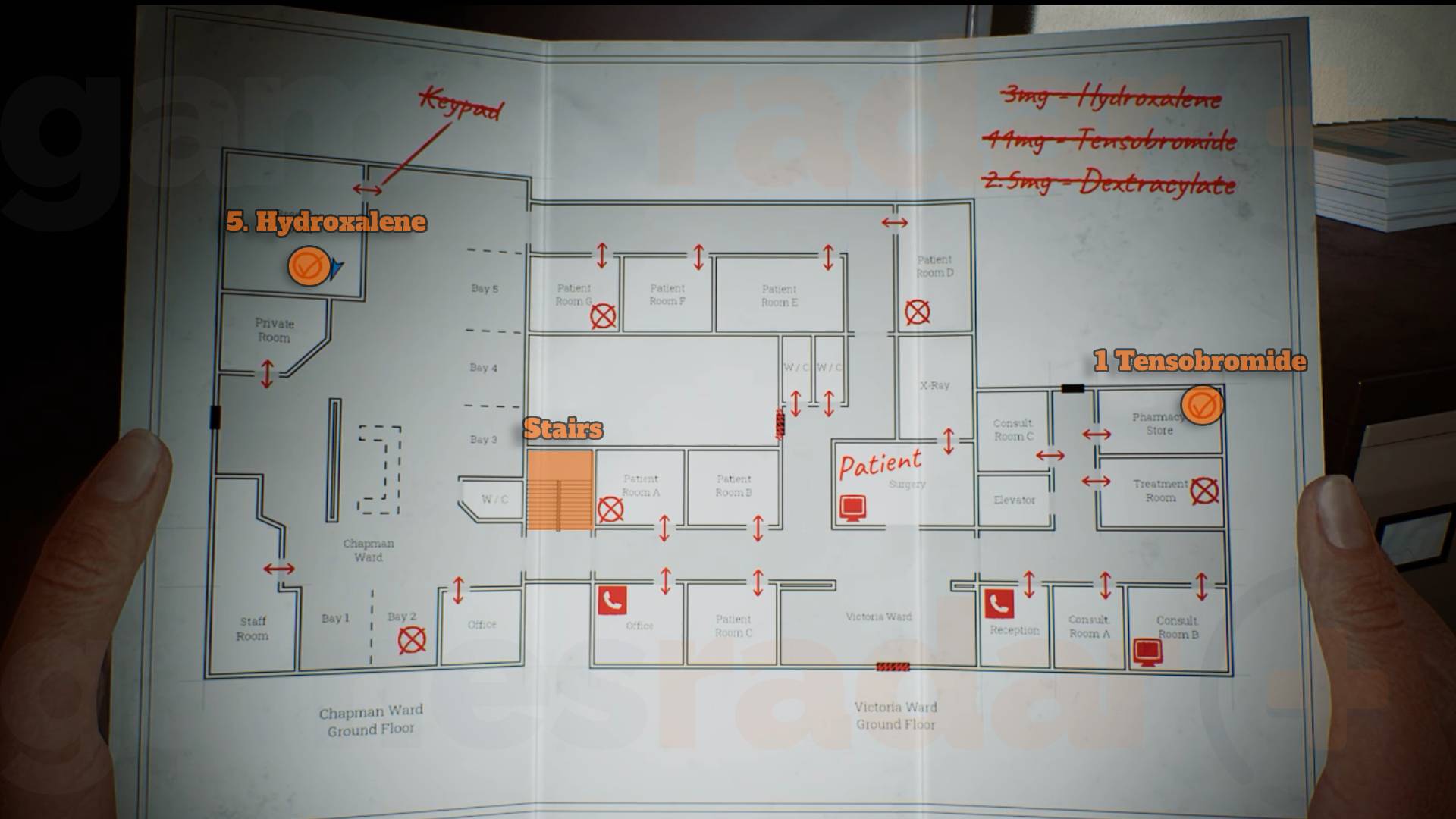 silent hill townfall infusion drug locations