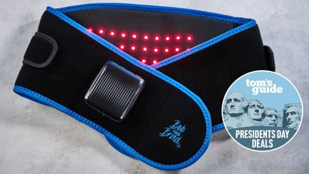 bob and brad thermored 3-in-1 back belt with presidents' day badge