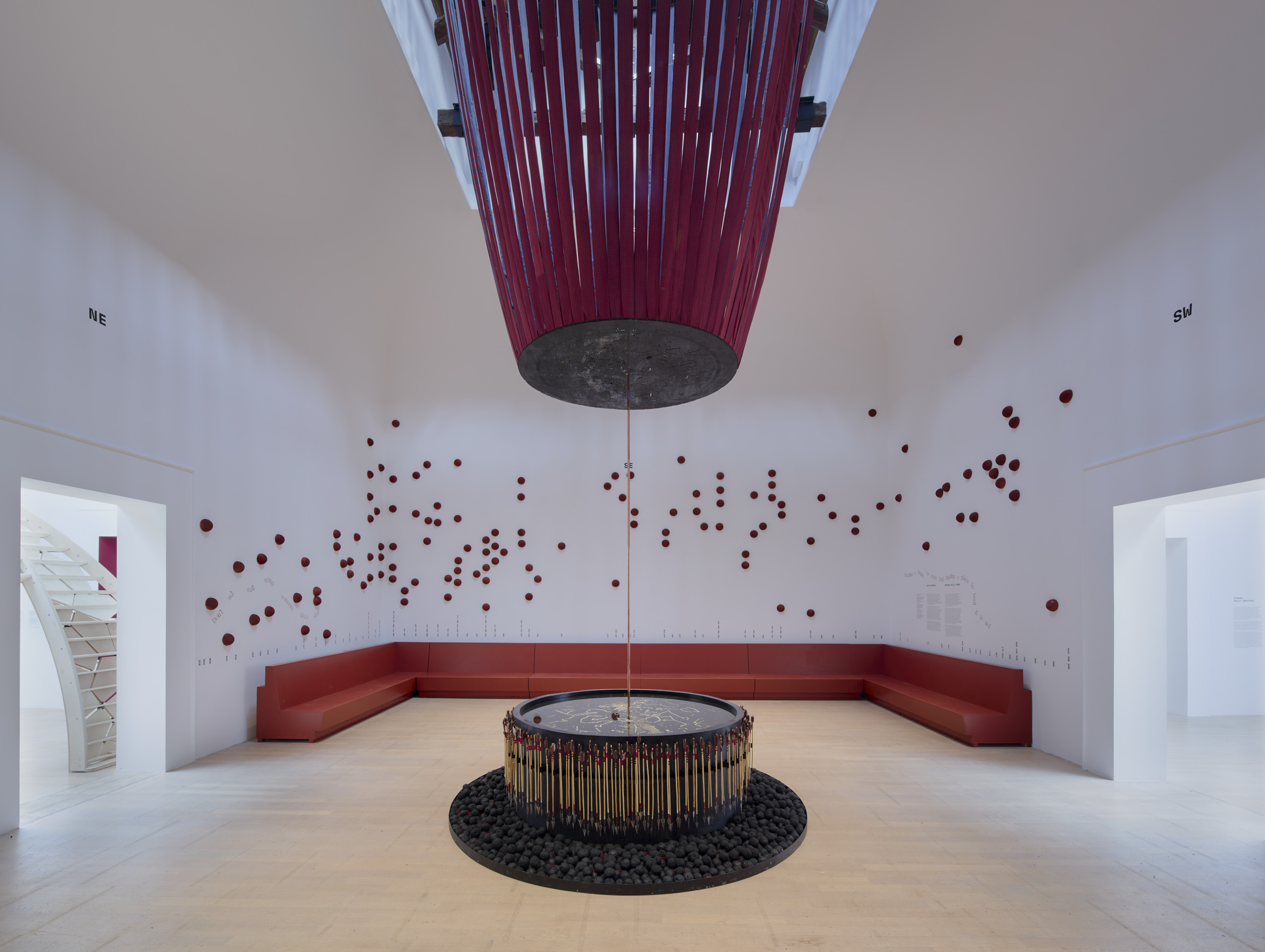 Earth Compass, Cave_bureau, Owen Hopkins and Kathryn Yusoff 2025 British Pavilion in Venice