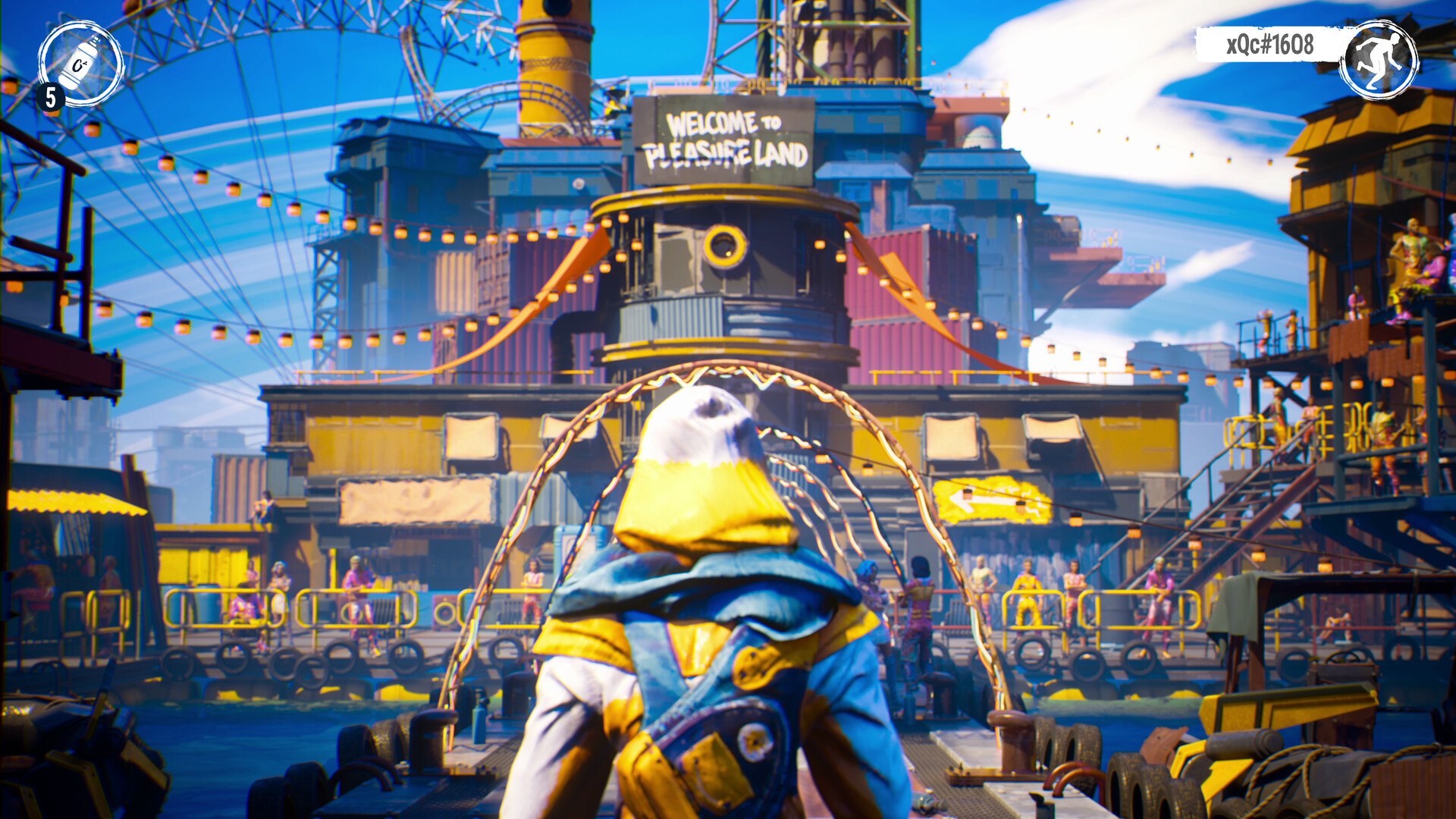 A screenshot of the upcoming PS5 game, Tides of Tomorrow
