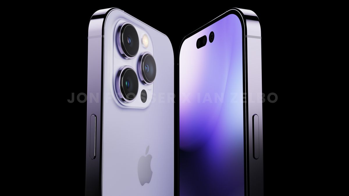 iPhone 14 Pro render