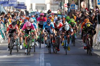 Thomas Boudat (Direct Energie) beats Sacha Modolo (EF Education First-Drapac) during stage 1 at Ruta del Sol
