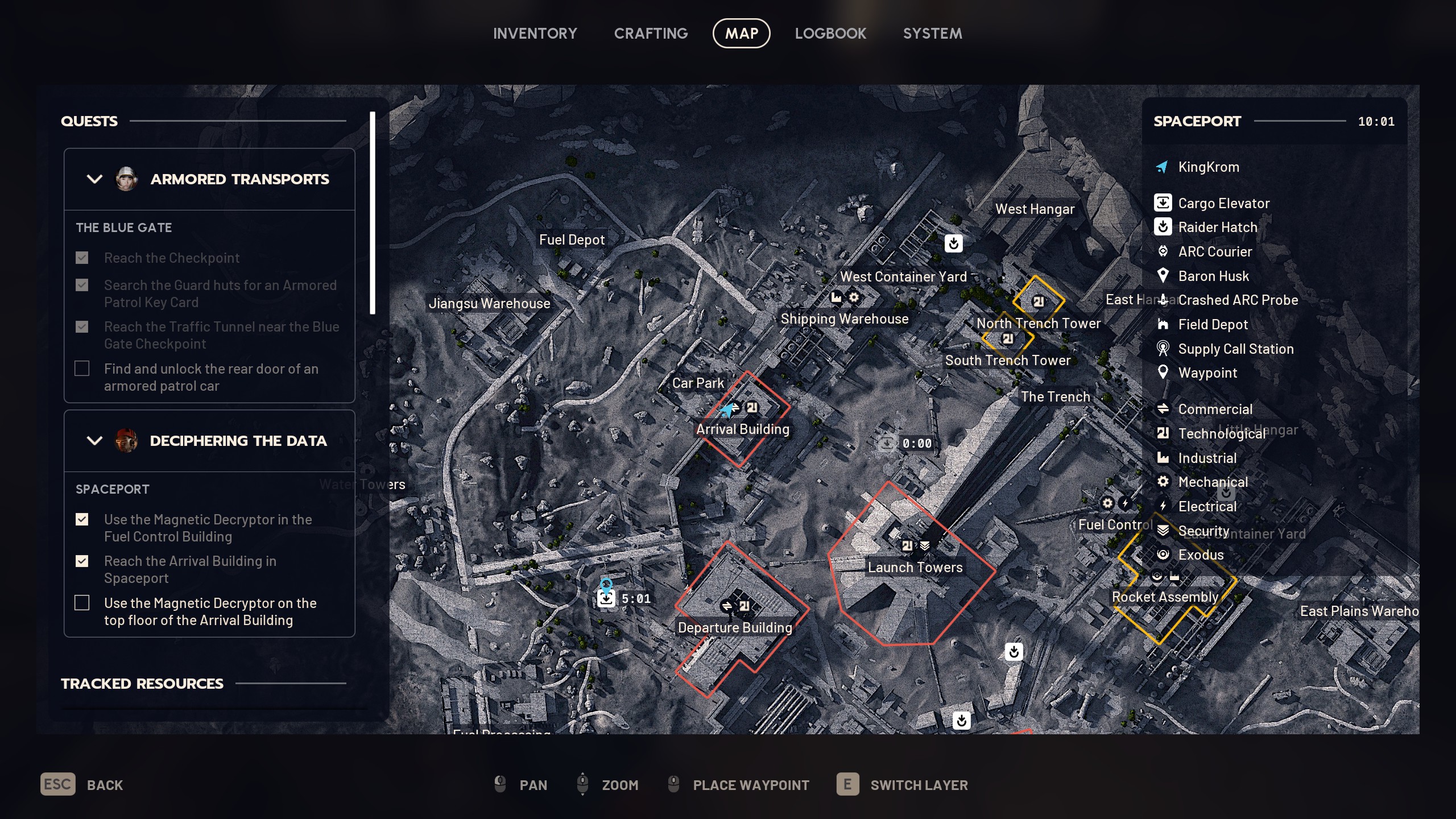 Arc Raiders Deciphering the Data - Arrivals Building