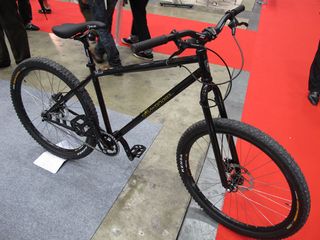 Cycle in black coloured