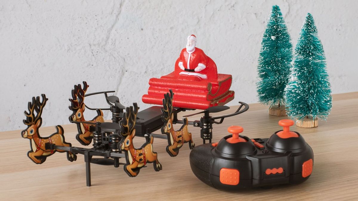 Flying Santa Drone