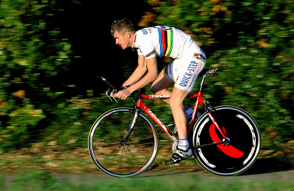 World champion Michael Rogers in 2004