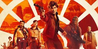 Solo: A Star Wars Story Alden Ehrenreich Han and his friends lined up