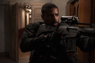 Michael B. Jordan as John Kelly/Clark in Tom Clancy's Without Remorse.