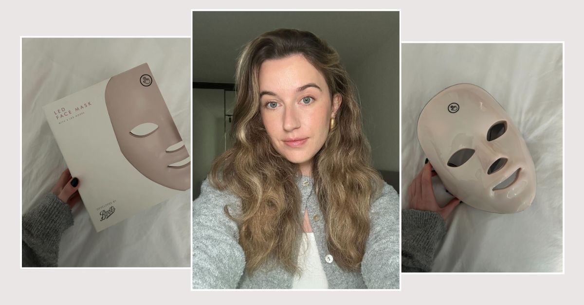 I Just Tried a £100 LED Mask From Boots—Here's Why I Love It