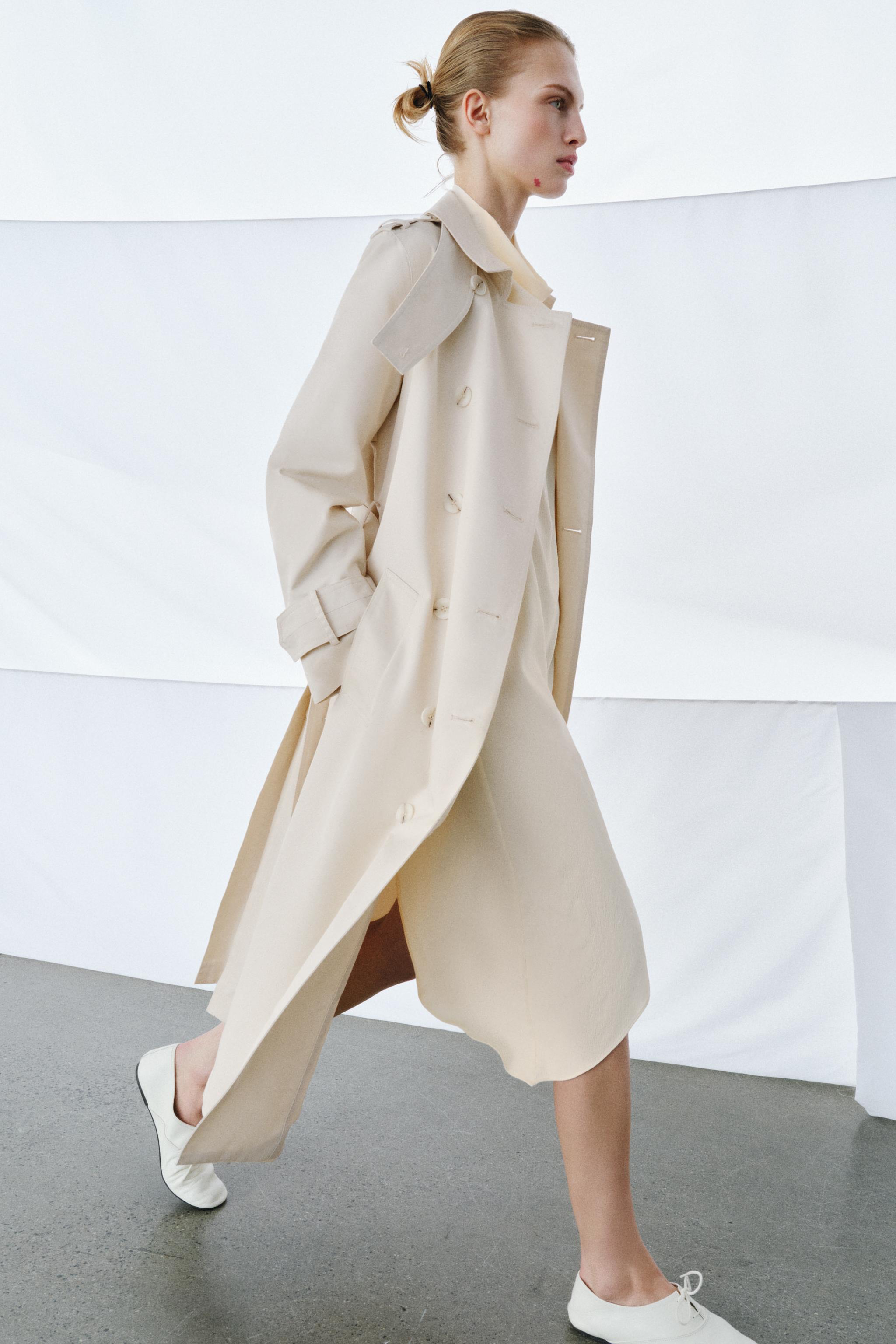 Belted Trench Coat Zw Collection