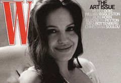 Marie Claire Celebrity News: Angelina Jolie - Breast feeding - W Magazine