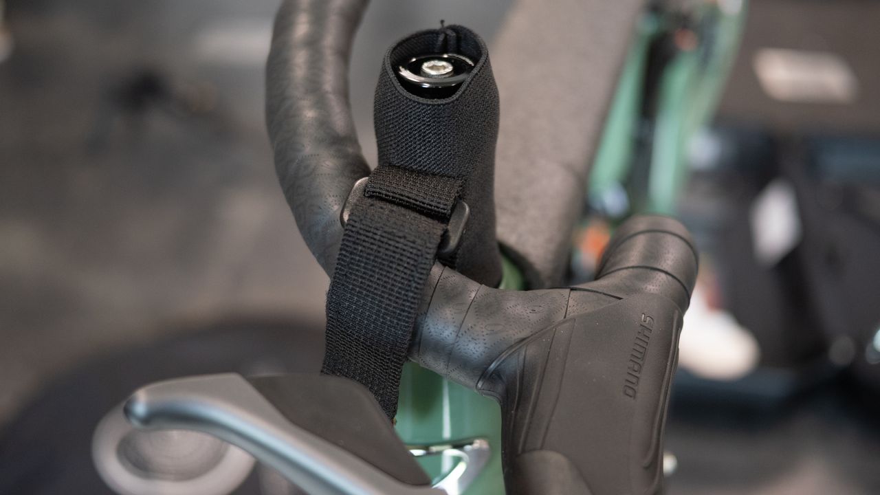 Topeak Pakgo X Bike Carrier steer tube protector