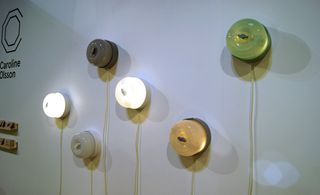 blown glass wall lamps