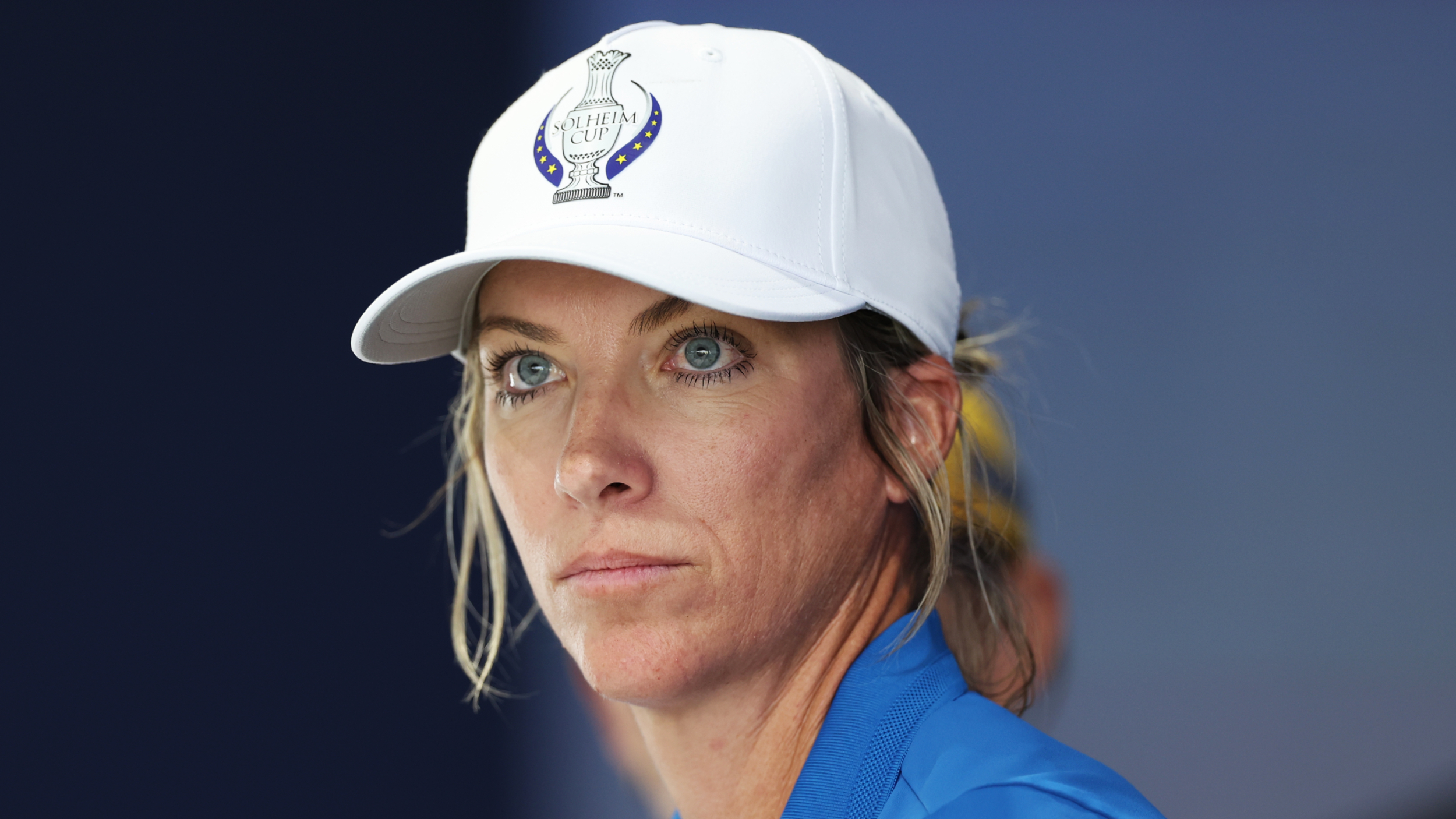 Mel Reid at the Solheim Cup