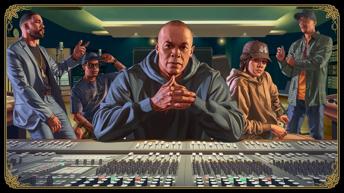 Dr DRE in GTA Online.