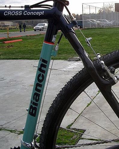 A closer look at the carbon rear stays and Scandium downtube.