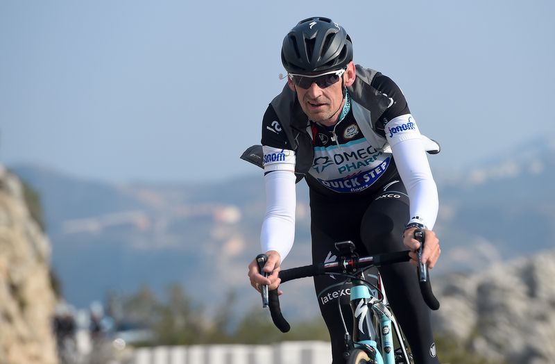 Rolf Aldag gets out for a ride