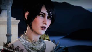 Morrigan, Arcane adviser to the Empress of Orlais, in Dragon Age: Inquisition