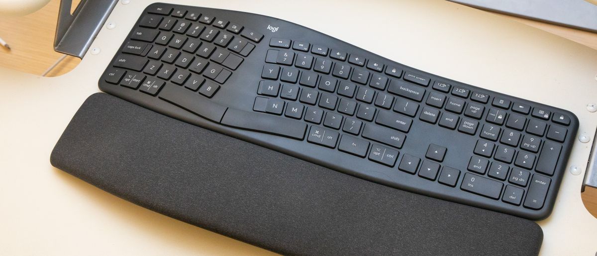 The Logitech Ergo K860 keyboard