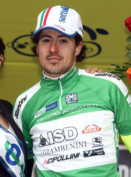 Diego Caccia (ISD - Neri) in the green jersey