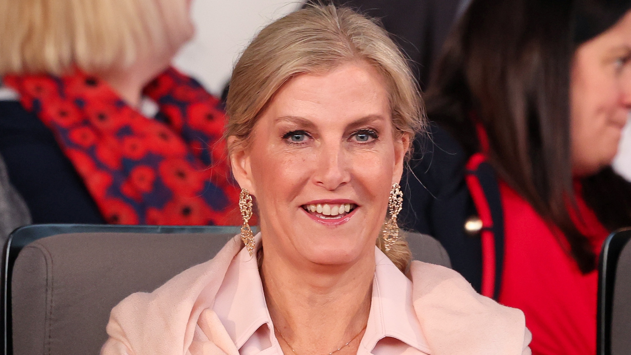 Sophie, Duchess of Edinburgh attends a concert to mark the 80th Anniversary of VE Day at Horse Guards Parade on May 08, 2025