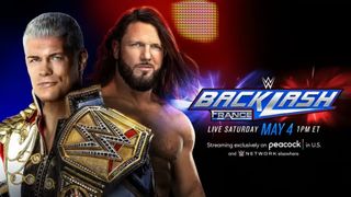 A poster for WWE Backlash 2024