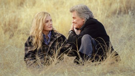 (L-R) Michelle Pfeiffer as Stacy Clyburn and Kurt Russell as Preston Clyburn in the Paramount+ series "The Madison"