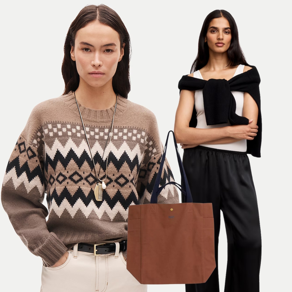 New in products from Arket, Selfridges, J Crew