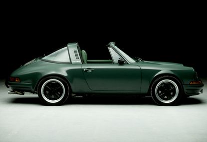 Green Porsche Targa by david and nicolas