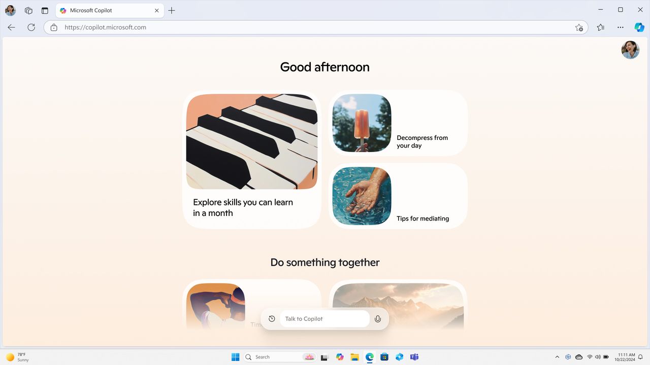 Microsoft CoPilot+ October update
