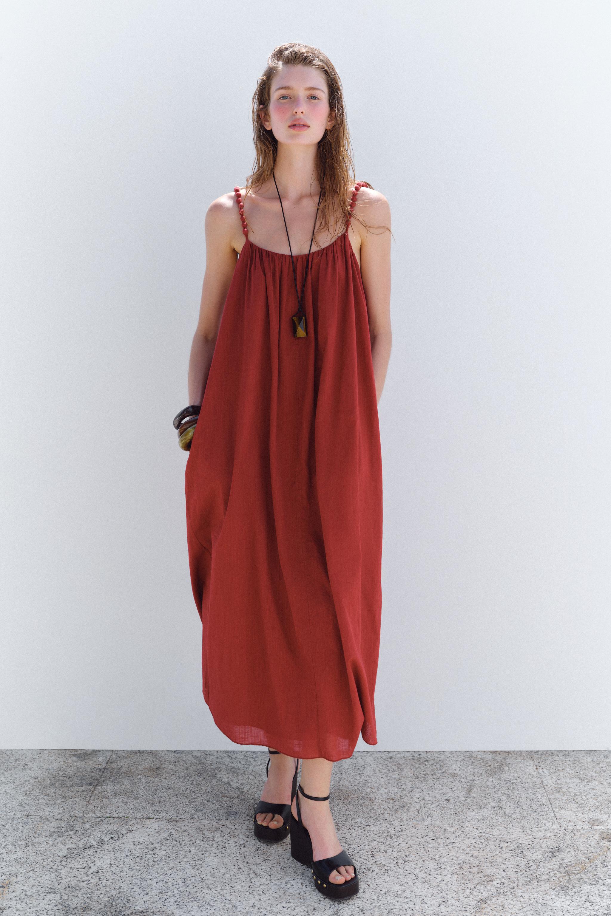 Oversized Strappy Dress