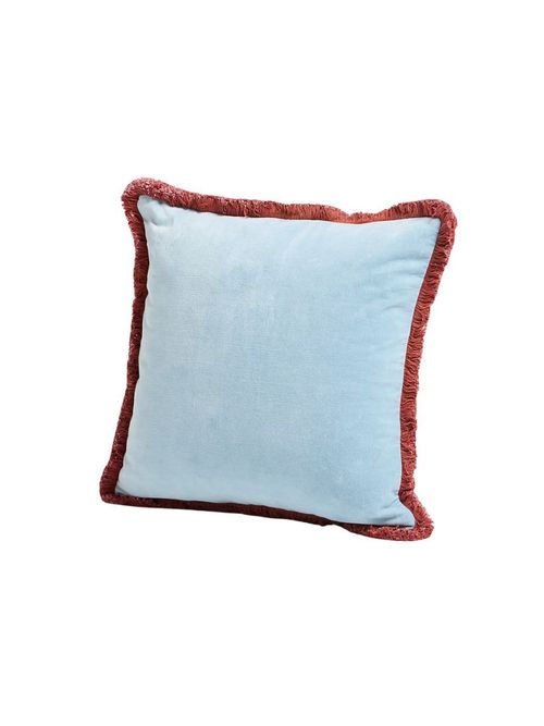 Issey Velvet Fringed Cushion