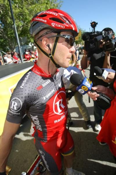 Levi Leipheimer facing questions