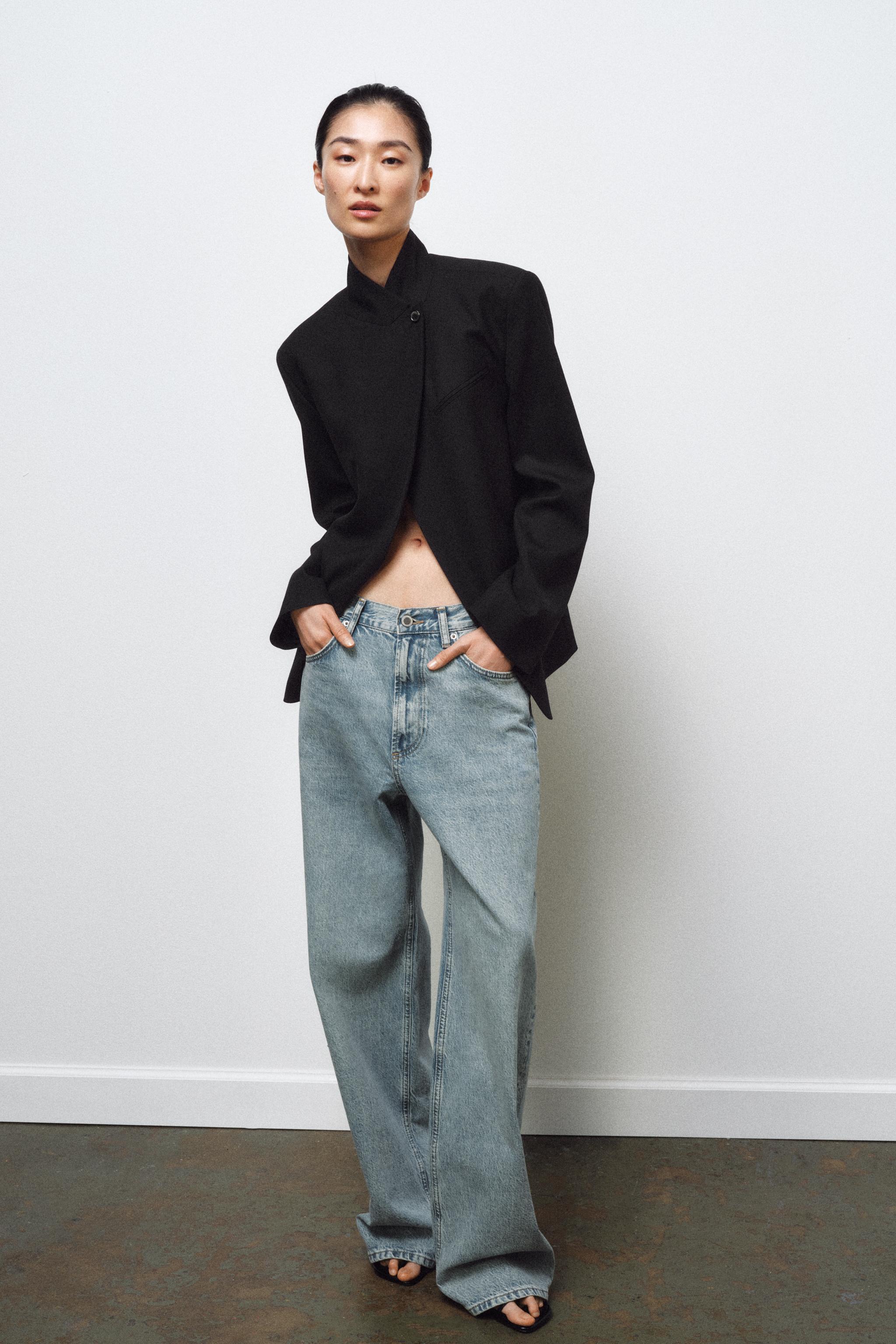 Wool Blend Blazer Zw Collection