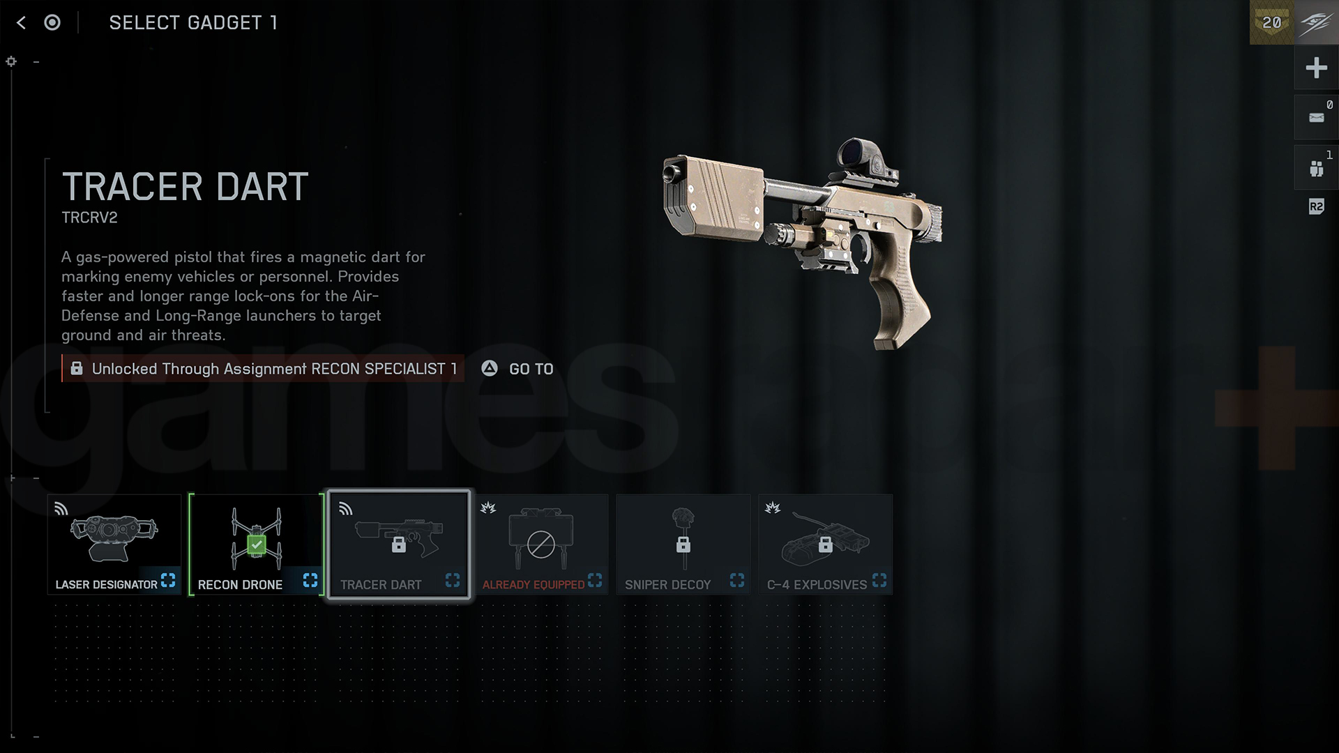 The Tracer Dart in Battlefield 6