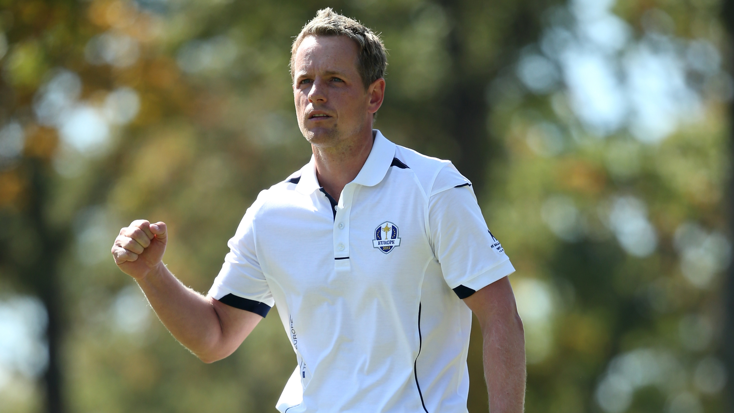 Luke Donald during the 2012 Ryder Cup