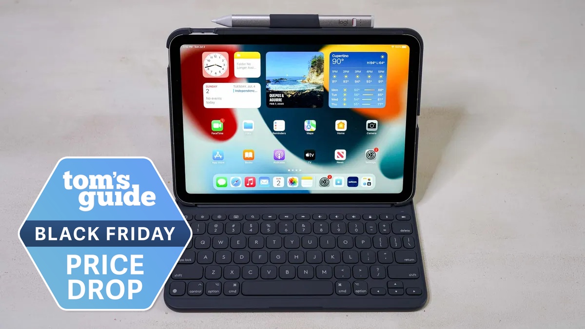 Logitech Slim folio iPad-toetsenbordhoes