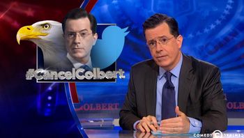 Stephen Colbert takes his #CancelColbert victory lap