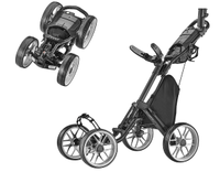 CaddyTek 4 Wheel Push Cart | Save 42% at Amazon
Was $219 Now $127.96